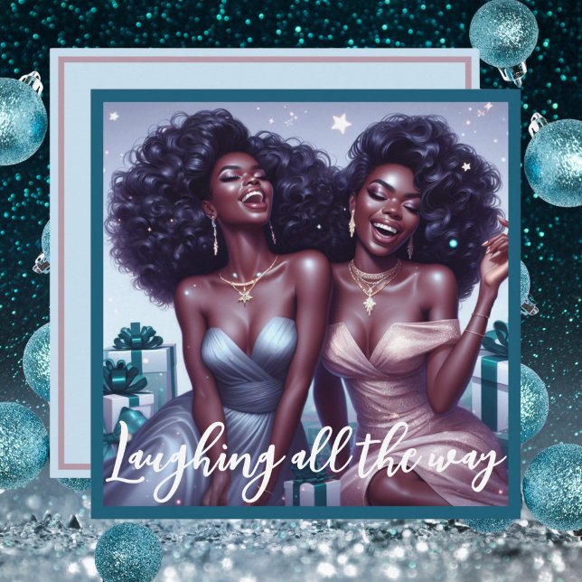 Glamorous African American BFFs Diva Christmas  (Creator Uploaded)