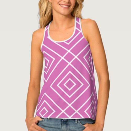 Glamorous  Alluring pink performance Attractive Tank Top