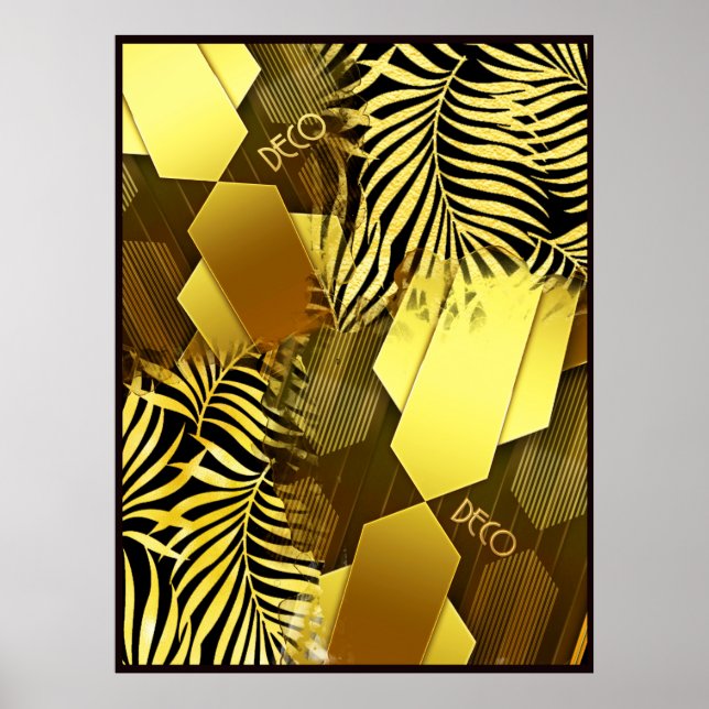 Glamorous Art Deco Poster (Front)