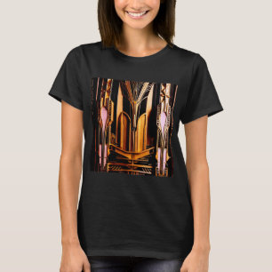 Glamorous Art Deco - Vintage Elegance Design T-Shirt