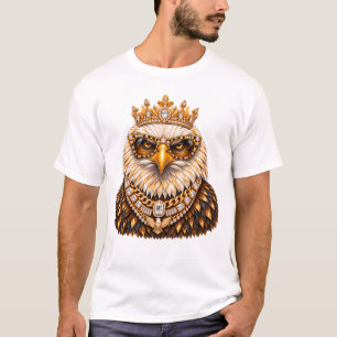 Glamorous Bald Eagle Shirt, Patriotic Americana Gr T-Shirt