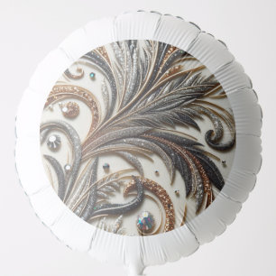 Glamorous Baroque with Glitter & Gemstones  Balloon