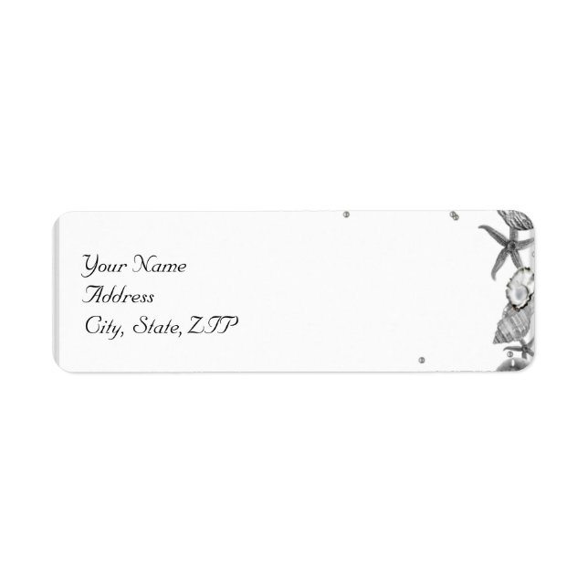 Glamorous Beach in Silver Label (Front)