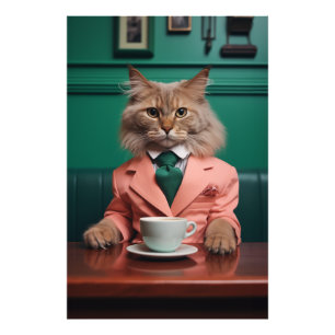 Glamorous Bengal Cat  Photo Print