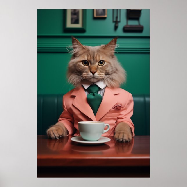 Glamorous Bengal Cat  Poster (Front)