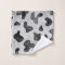 Glamorous Black Sparkly Glitter Sequins Cow Print