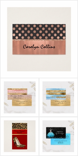 Glamorous Business Cards