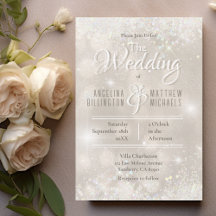 Glamorous Champagne Glitter Luxury Wedding