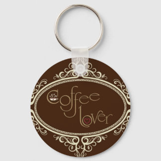 glamorous Coffee Lover Keychain