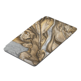 Glamorous Earthy Marble Swirl Pattern iPad Mini Cover