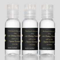 Glamorous Elegance Birthday Hand Sanitizer