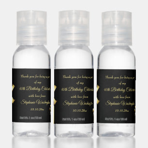 Glamorous Elegance Birthday Hand Sanitizer