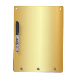 Glamorous Faux Gold Template Elegant Modern Trendy Dry Erase Board