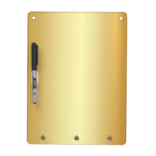 Glamorous Faux Gold Template Elegant Modern Trendy Dry Erase Board