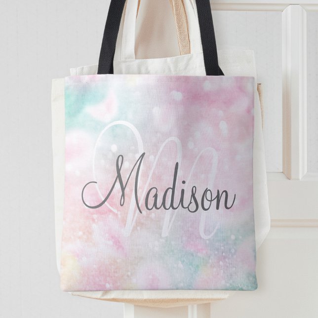 Glamorous Glitter Pink Pretty Pattern Tote Bag (Creator Uploaded)