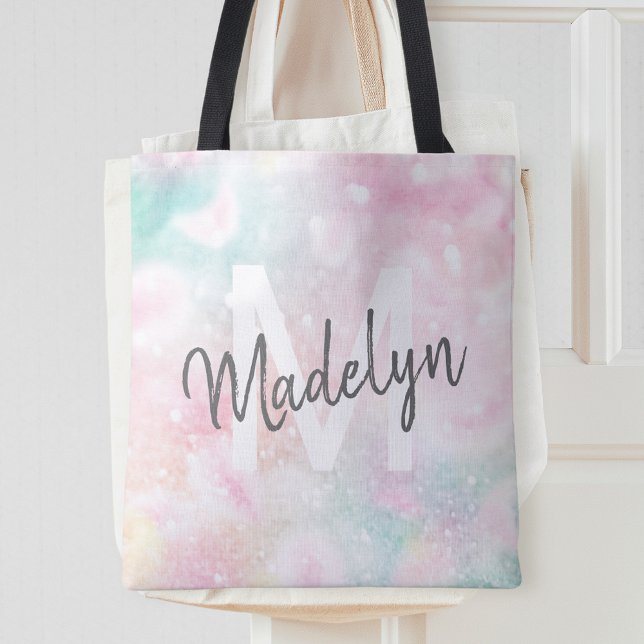 Glamorous Glitter Pink Pretty Pattern Tote Bag (Creator Uploaded)