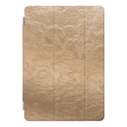 Glamorous Gold Foil Crumbly Texture iPad Pro Cover