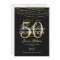 Glamorous Gold Lights 50th Birthday