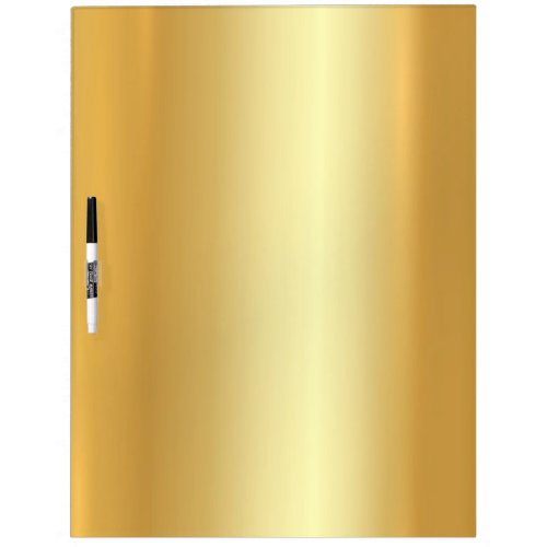 Glamorous Gold Look Elegant Template Background Dry Erase Board