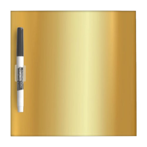 Glamorous Gold Look Elegant Template Background Dry Erase Board