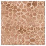 Glamorous Gold Sparkly Glitter Sequins Giraffe Fabric