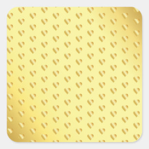Glamorous Gold Speckle Blank Template Elegant Cool Square Sticker