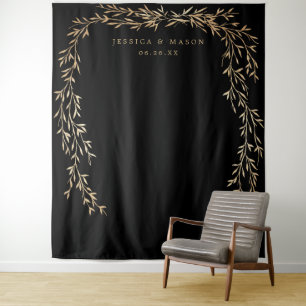 Glamorous Gold Wedding Backdrop