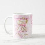 Glamorous Granddaughter 13th Birthday Balloon Coffee Mug<br><div class="desc">A gorgeous glamorous 13th birthday mug for your granddaughter. This fabulous design features blush pink and gold glitter balloons on a rose pink sparkly background. Personalize with a name to wish someone a very happy thirteenth birthday.</div>
