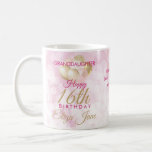 Glamorous Granddaughter 16th Birthday Balloon Coffee Mug<br><div class="desc">A gorgeous glamorous 16th birthday mugfor your granddaughter. This fabulous design features blush pink and gold glitter balloons on a rose pink sparkly background. Personalize with a name to wish someone a very happy sweet sixteenth birthday.</div>