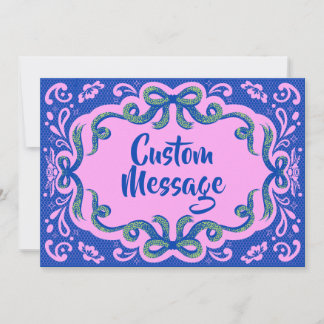 Glamorous Greetings Thank You Card