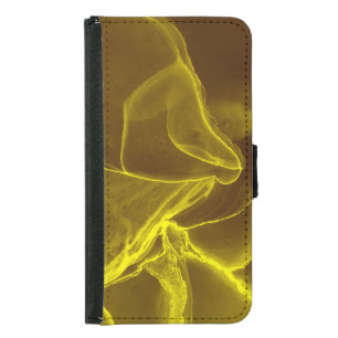 Glamorous ink fluid: marble foil. samsung galaxy s5 wallet case
