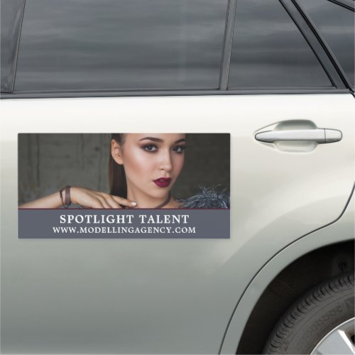 Glamorous Model Modeling Agency Model Agent Car Magnet