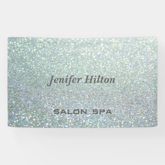 Glamorous modern chic glittery banner