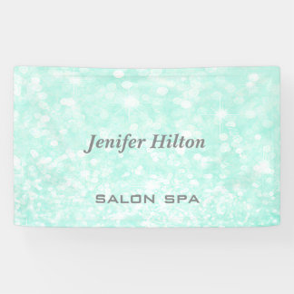 Glamorous modern chic glittery banner