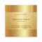 Glamorous Modern Elegant Faux Gold Professional