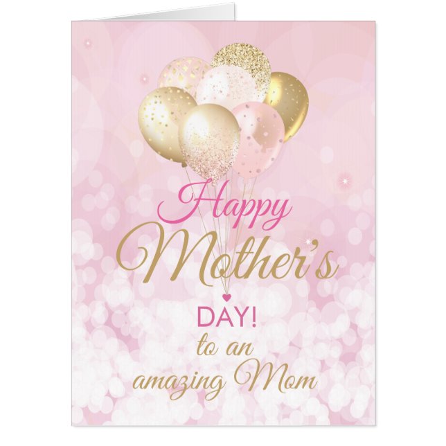 Glamorous Mother's Day Jumbo Card (Front)