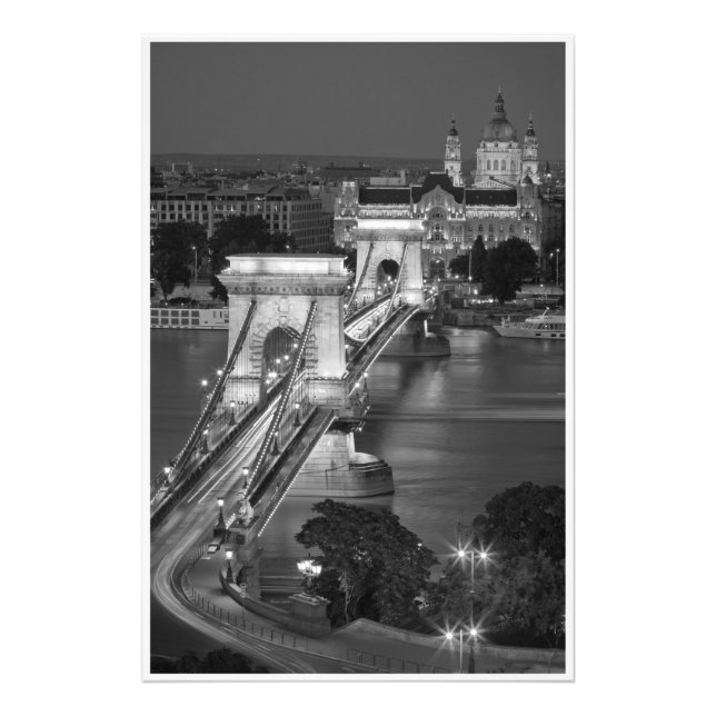 Glamorous old downtown. photo print (Front)