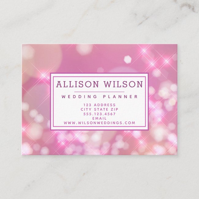 Glamorous Pink Sparkles