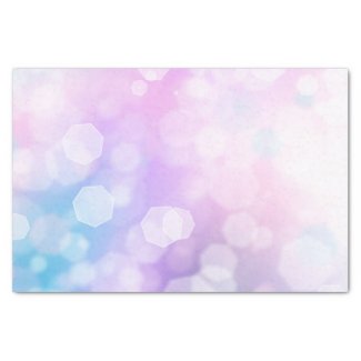 Glamorous Purple and Blue Sparkles - Bokeh Tissue Paper
