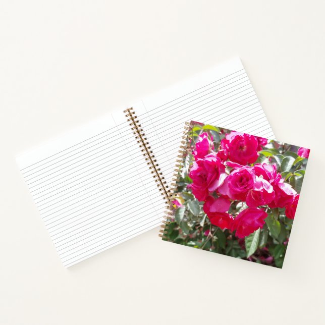 Glamorous Roses Notebook (Inside)