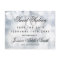 Glamorous Silver Glitter  Sweet 16 save the date