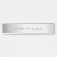 Glamorous Silver Template Elegant Modern Simple