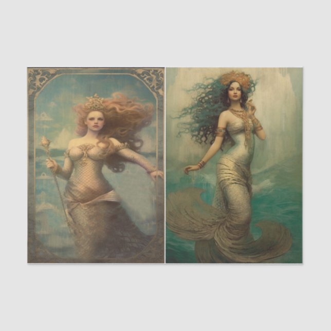 Glamorous Sirens  Tissue Paper (Front)