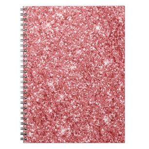Glamorous Sparkly Pink Glitter Notebook