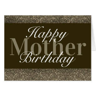 Glamorous special birthday card mother