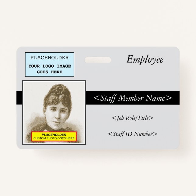 Glamorous Staff ID Badge (Front)