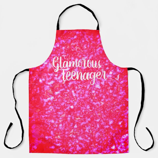 glamorous teenager apron (Front)