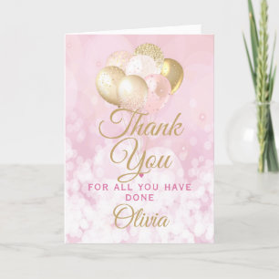 Glamorous Thank You Retirement Card