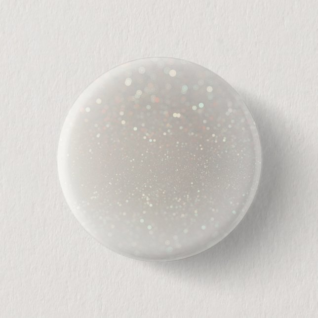 Glamorous Trendy Elegant Blank Modern Template Button (Front)