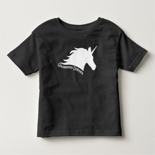 Glamorous Unicorn 2T 3T 4T 5T Boy Girl Toddler T_shirt
